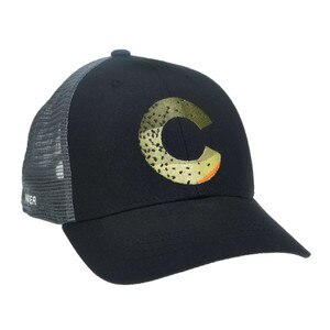 RepYourWater Colorado Trout Skin Mesh Back Hat in Cutthroat Trout